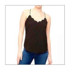 NWT J. Crew Scalloped Cami Top w/Adjustable Straps